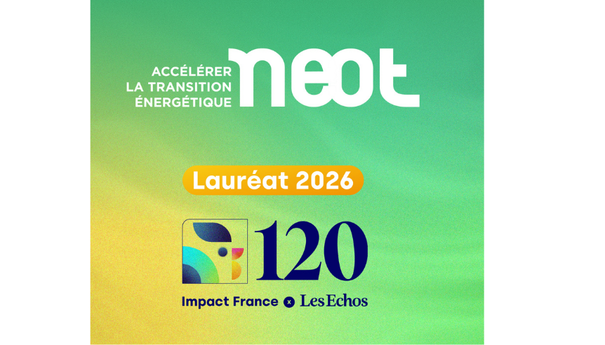 Neot Flag Neot recognised in the Mouvement Impact France Impact 120 index - Neot